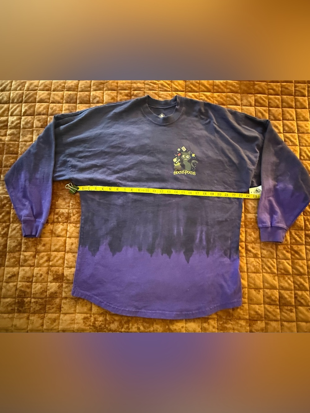 NEW 2020 Disney Parks Halloween Hocus Pocus Tye-Dye Spirit Jersey Medium